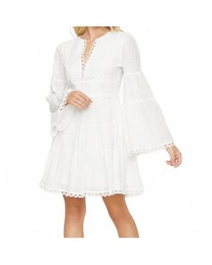 Lost + Wander Everlasting Love Long Sleeve Dress - White