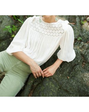 Guadalupe Ulla Blouse - Green