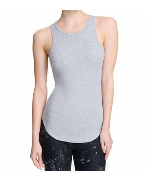 DKNY Activewear Sport Racerback Tank Top - Blue