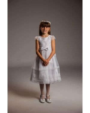 Petite Adele Grace Dress - Gray