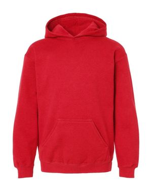Tultex Youth Hooded Sweatshirt - Red