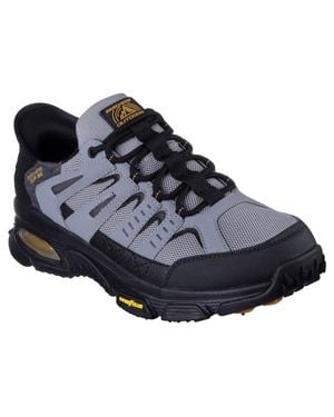 Skechers Skech-Air Envoy Emissary 237322-Gybk Shoes Rhs8304 - Black