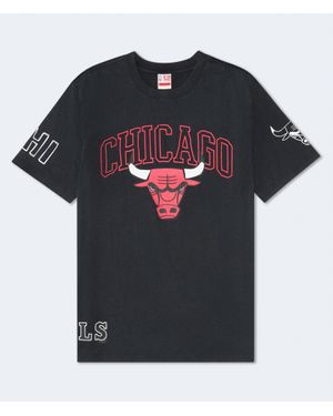 Aéropostale Chicago Bulls Sketch Relaxed Graphic Tee - Black