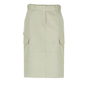 Maison Kitsuné Cotton Skirt - Green