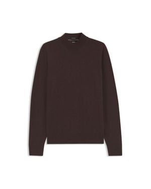 BOSS Mock-Neck Sweater - Brown