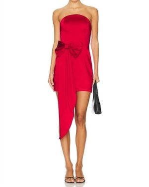 Amanda Uprichard Venice Dress - Red