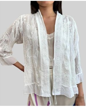 Johnny Was Sesunna Kimono Cirrina - Gray