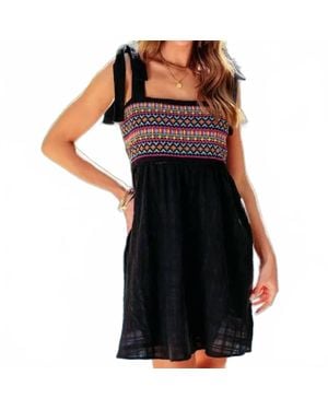 Savanna Jane Monica Dress - Black