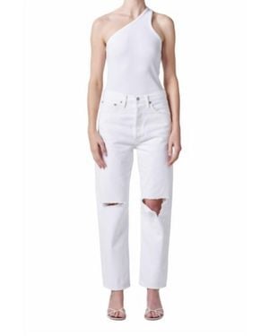 Agolde 90's High Waist Straight Jeans - Multicolor