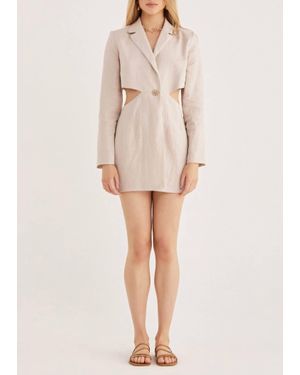 RUMER Harper Blazer - Natural