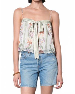 Greylin Taylor Tie Front Top - Blue