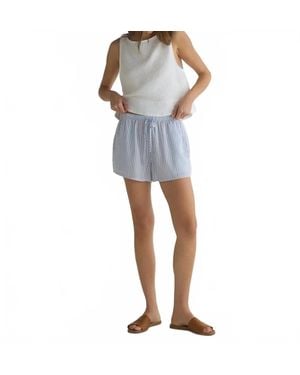 Bella Dahl Elastic Beach Short - Blue