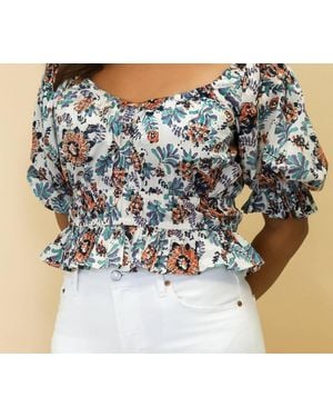Cleobella Rebecca Top - Metallic