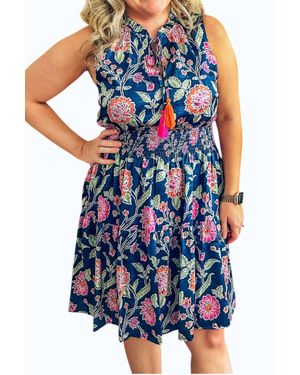 Thml Forget Me Not Dress - Blue