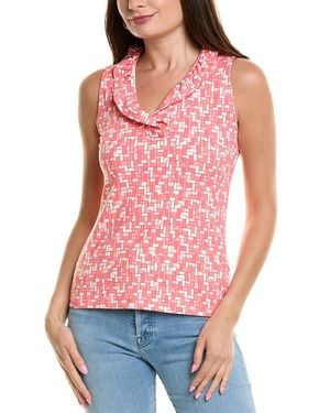 J.McLaughlin Durham Catalina Cloth Top - Red