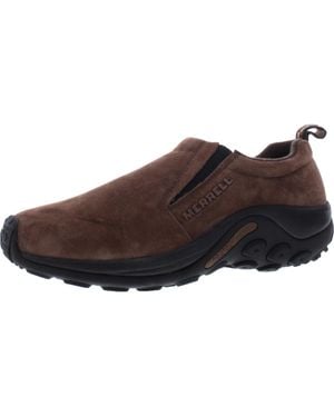 Merrell Jungle Moc Slip On Stretch Walking Shoes - Brown