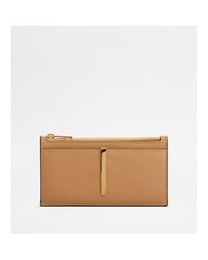 Tod's Card Holder - Natural