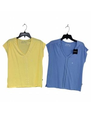 Eddie Bauer Coast Climb Novelty Two-Piece T-Shirt - Blue