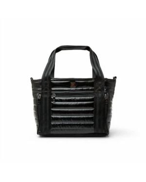Think Royln Junior Jetset Wingman Quilted Tote Bag - Black