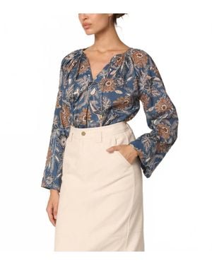 Cleobella Magnolia Blouse - Gray