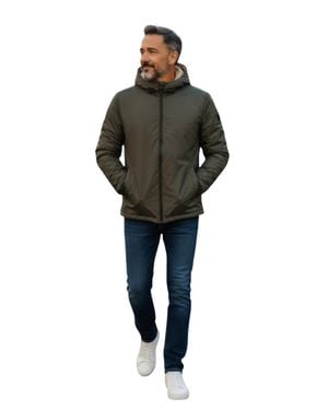 Siviglia Reversible Down Jacket - Black