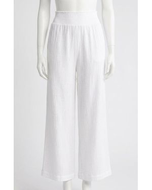 Z Supply Cassidy Gauze Full Length Pant - White