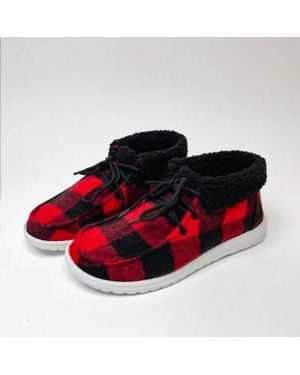 Gypsy Jazz Mighty Sneaker Bootie - Red