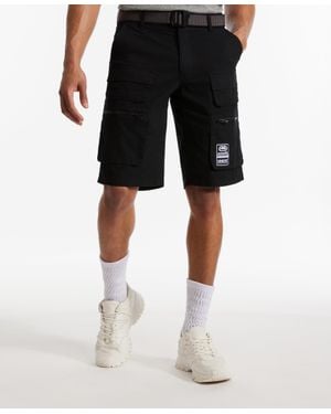 Ecko' Unltd Freshen Up Belted Cargo Short - Black