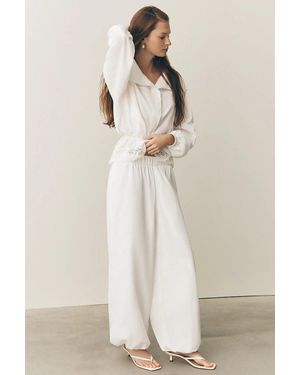 Mare Mare Nylon Balloon Pants - Natural
