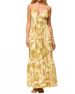 MISA Los Angles Cintra Dress - Yellow