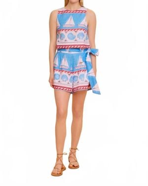 Olivia by Livro Dani Sleeveless Top - Blue