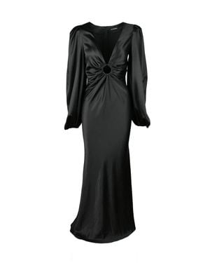 ACTUALEE Polyester Dress - Black