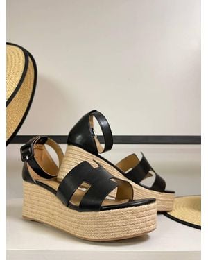 BAM Luxe Wedge Sandal - Natural
