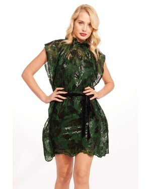 Eva Franco Callas Dress - Green