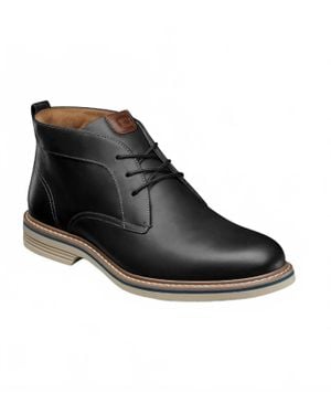 Florsheim Norwalk Plain Toe Chukka Boot - Black