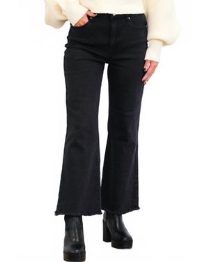 Zenana Zuri High Waisted Bootcut Jeans - Black