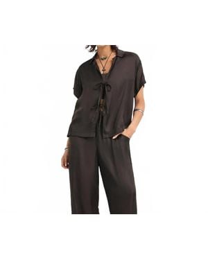 Vitamin A Kami Shirt - Black