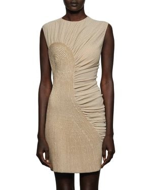 Et Ochs Aisling Combo Knit Dress - Natural
