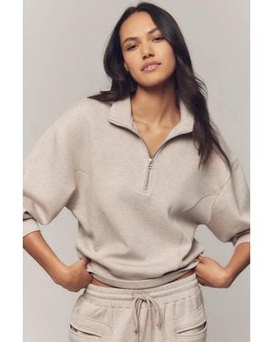 Daily Practice Half-Zip Sweatshirt - Natural