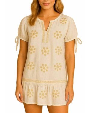 Guadalupe Millie Short Tunic - Natural