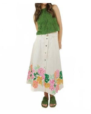Laroque Haven Maxi Skirt - Green