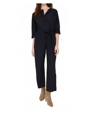 Xirena Kenton Elbow Sleeve Jumpsuit - Black