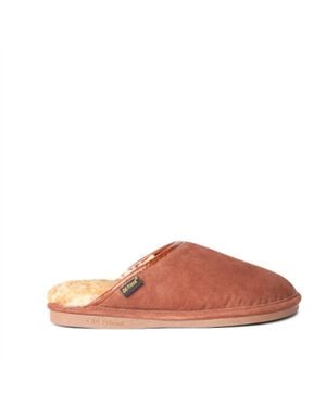 Old Friend Scuff Slipper - Brown