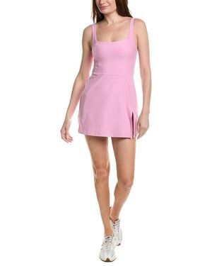 Beyond Yoga Spacedye Court Appeal Mini Dress - Pink
