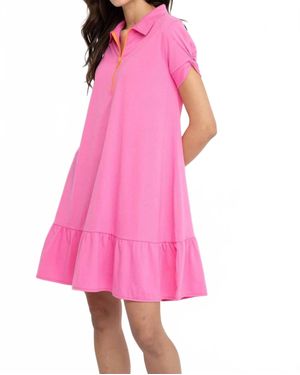 Lisa Todd Courtside Mini Dress - Pink
