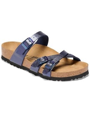Birkenstock Franca Birko-Flor Sandals - Black