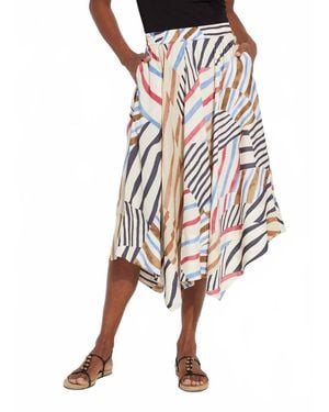 Lyssé Lorenza Midi Handkerchief Skirt - Multicolor