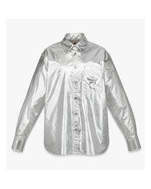 MCM Metallic Nylon Shirt - Gray