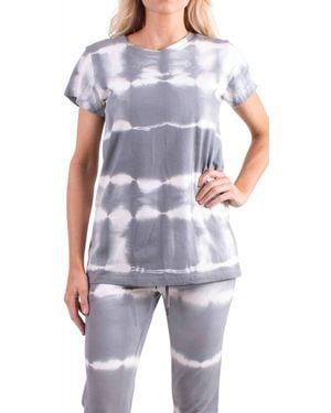 Gigi Moda Breanna Short Sleeve T-Shirt - Blue