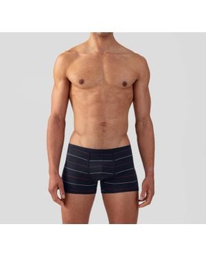 Ron Dorff Boxer Briefs With Tennis Stripes - Blue